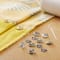 12 Packs: 8 ct. (96 total) Silver Sew-On Snaps by Loops & Threads™